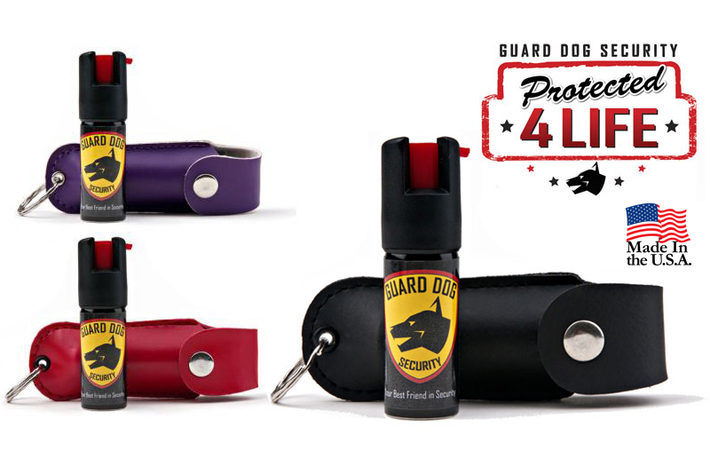 Pepper Spray Soft Case Keychain